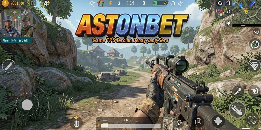 Screenshot gameplay <strong>ASTONBET</strong> menampilkan aksion seru di arena pertempuran.