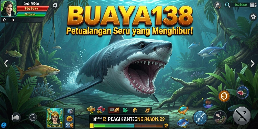 Tampilan gameplay penuh warna dan seru di BUAYA138.