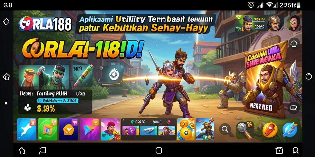 Tampilan antarmuka CORLA188 yang intuitif dan user-friendly.