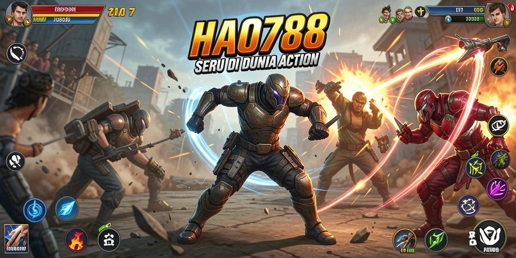 Tangkapan layar menampilkan aksi seru dalam game HAO788.