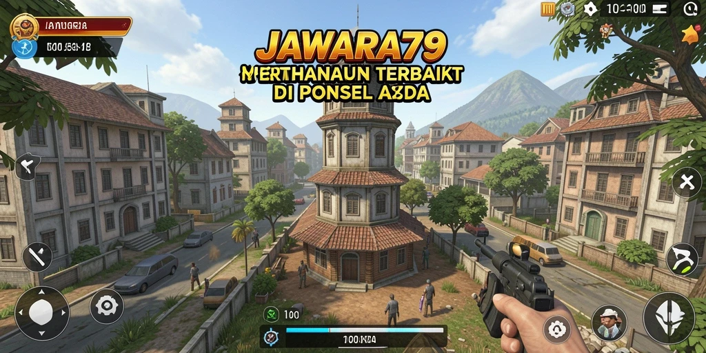 Tampilan gameplay JAWARA79 dalam aksi Tower Defense yang menantang.