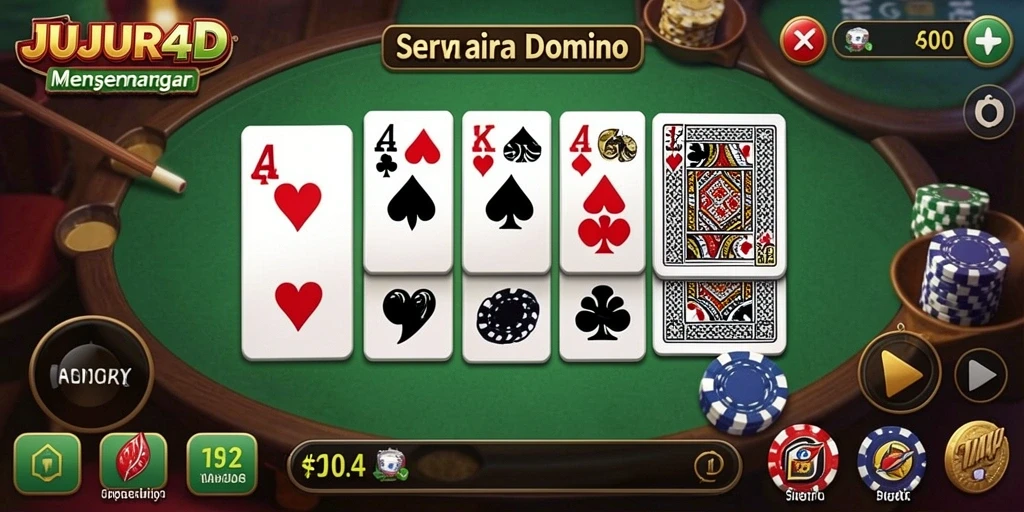 Tampilan menarik dari gameplay JUJUR4D yang seru.
