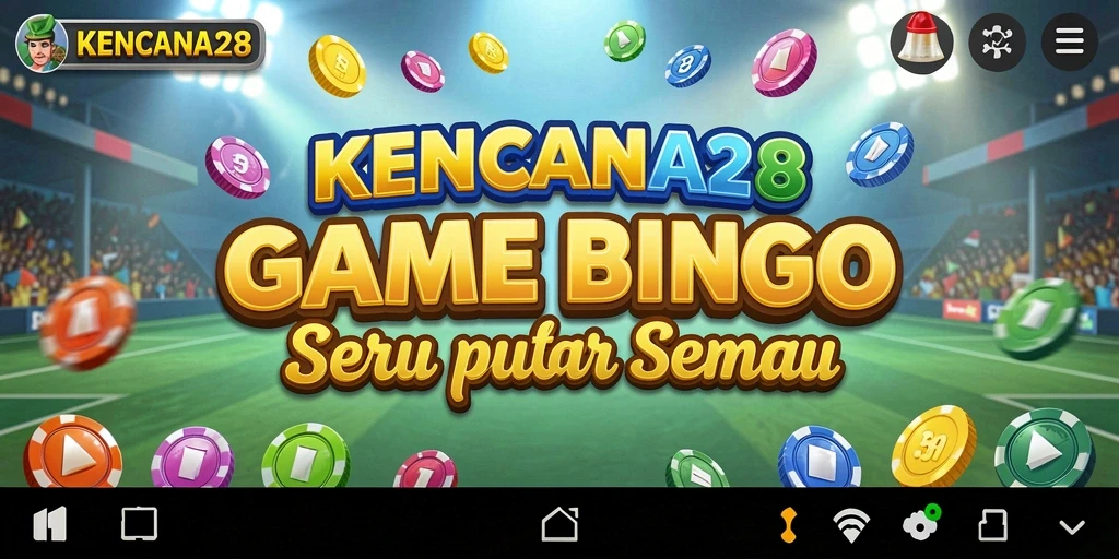 Tampilan antarmuka menawan dari gameplay Bingo KENCANA28.