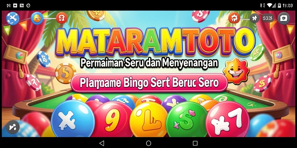 Tampilan menarik dari permainan Bingo di MATARAMTOTO.