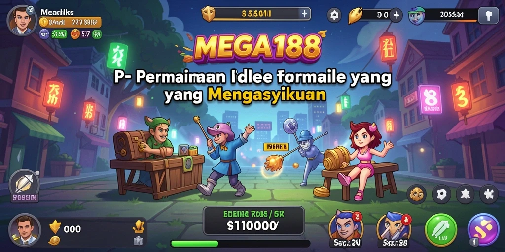Tampilan gameplay <strong>MEGA188</strong> yang menarik dengan fitur Idle yang menawan.