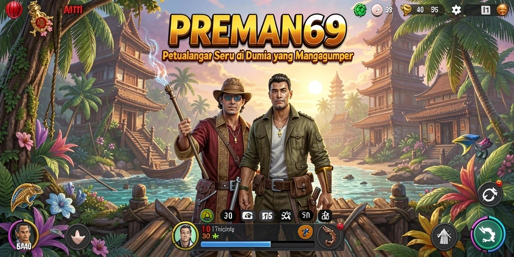 Gameplay seru dalam PREMAN69 dengan berbagai tantangan petualangan.