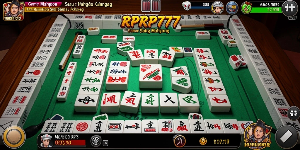 Tampilan gameplay RPRP777 yang memukau di dunia Mahjong.