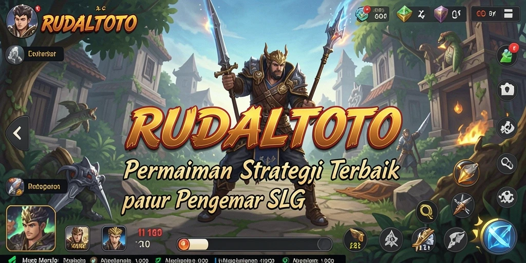 Tangkapan layar gameplay RUDALTOTO menunjukkan strategi dan taktik dalam aksi.
