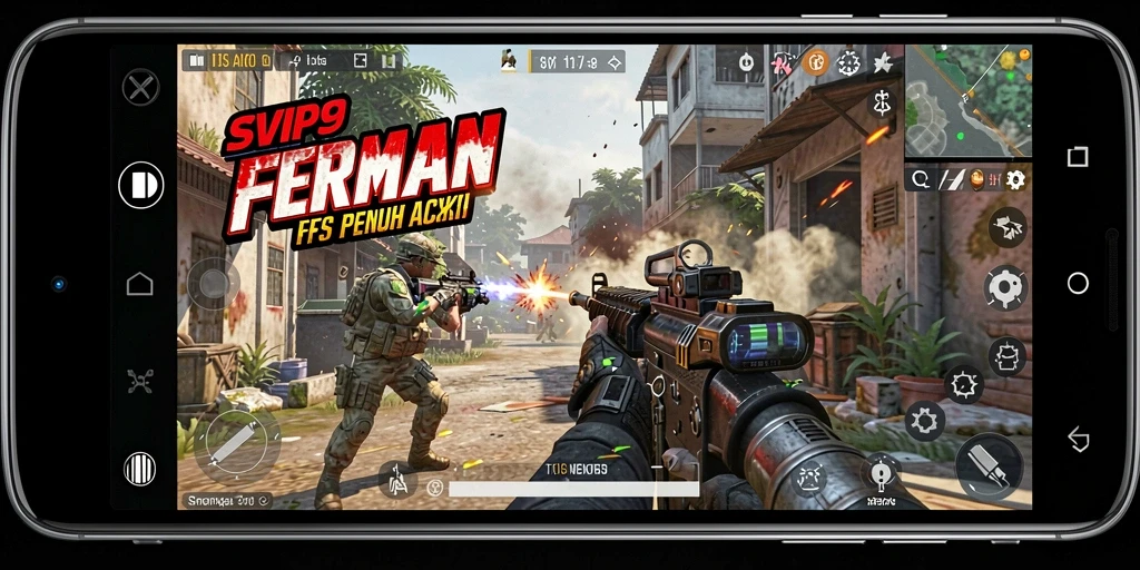 Tangkapan layar dari gameplay SVIP9 yang mendebarkan.